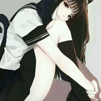 头像动漫女生黑暗系