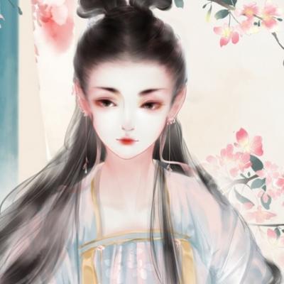 qq二次元古风头像女生