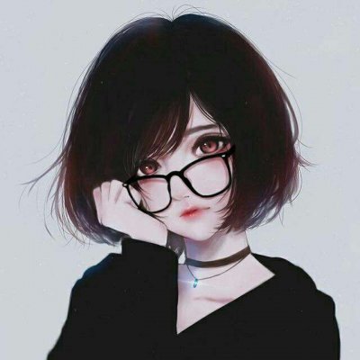 头像动漫女生黑暗系