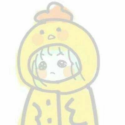 卡通头像可爱萌女生高清图片