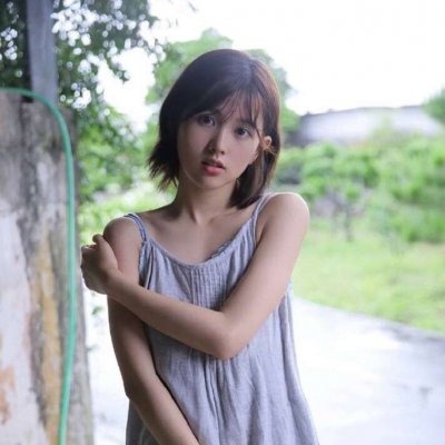 qq头像森系唯美女生