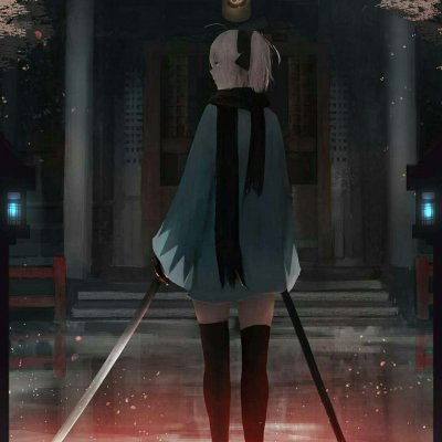 头像动漫女生黑暗系
