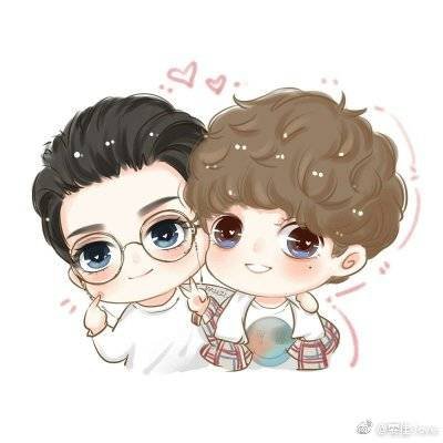 蔡徐坤动漫头像萌图简笔画