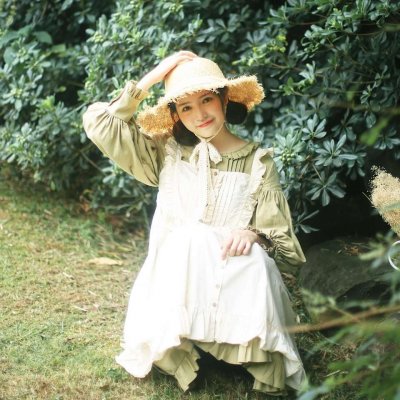 qq头像森系唯美女生