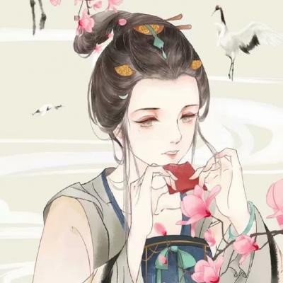qq二次元古风头像女生