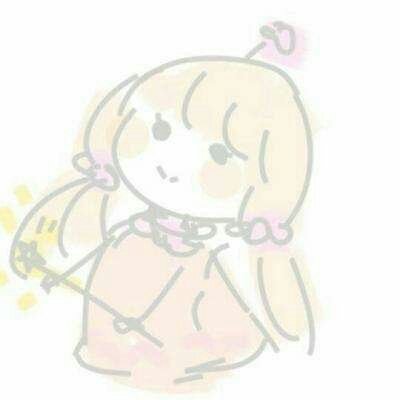 卡通头像可爱萌女生高清图片