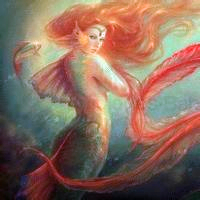 人鱼女生头像图片