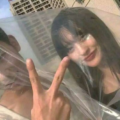 情头真人双人两张甜蜜图片