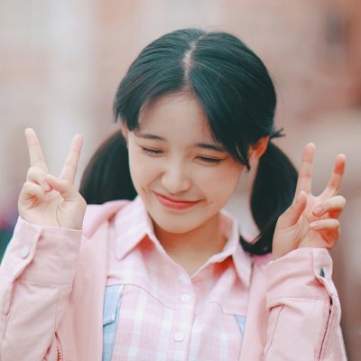 真人可爱少女心头像女生图片