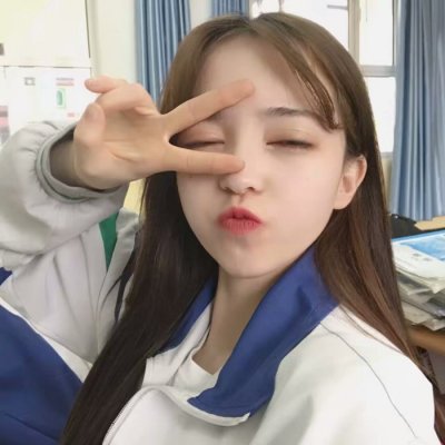 真人可爱少女心头像女生图片