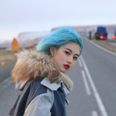 帅到爆的女生头像