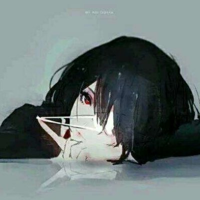 头像动漫女生黑暗系