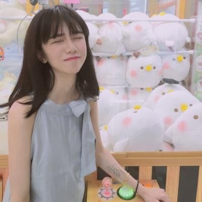 女生乐观头像