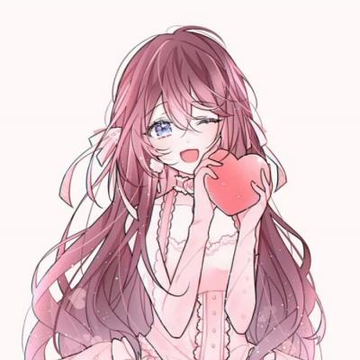 长发动漫唯美女生头像图片