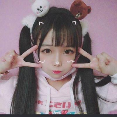 头像女生粉色系列图片