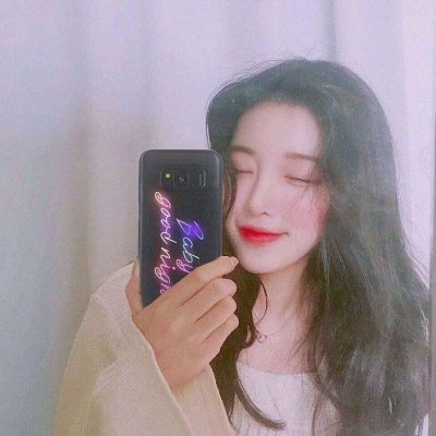 女生乐观头像