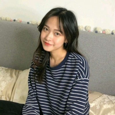 女生乐观头像