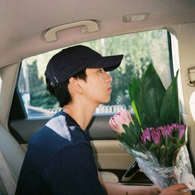 情头一男一女分开两张意境图片