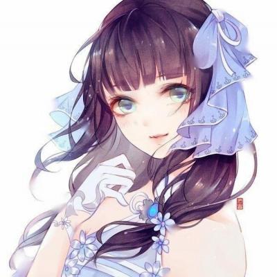 高清女生古风动漫头像图片