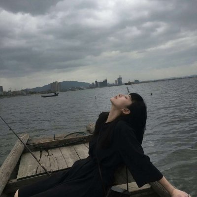 情头一男一女分开两张意境图片
