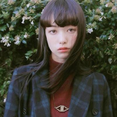 唯美忧郁头像女生小清新图片