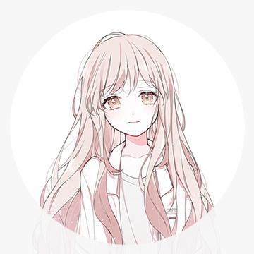 长发动漫唯美女生头像图片
