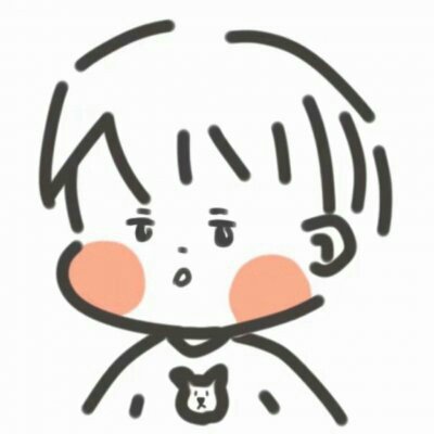 二次元情侣头像萌萌哒简单图片