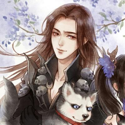 情侣头像古风唯美动漫一男一女