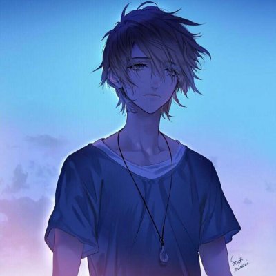 二次元头像男生帅气高清图片