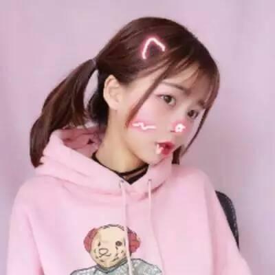 头像女生粉色系列图片