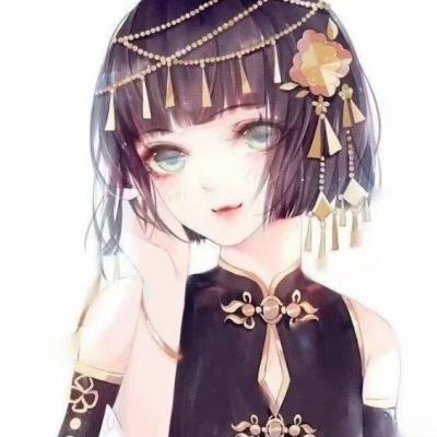 高清女生古风动漫头像图片