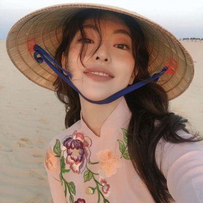 女生乐观头像