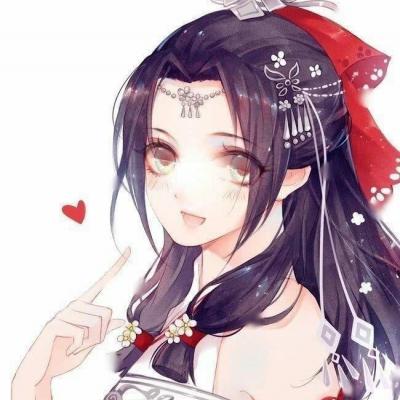 高清女生古风动漫头像图片