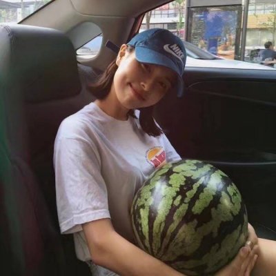 全网超火绿色头像女生高清图片