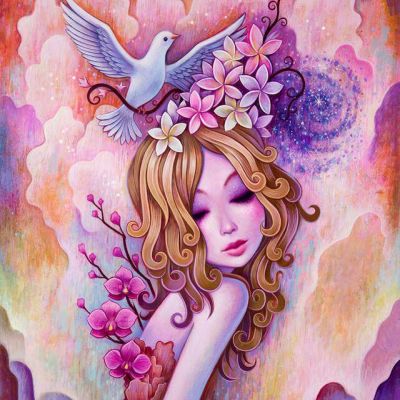 唯美梦幻女生头像仙女系动漫图片