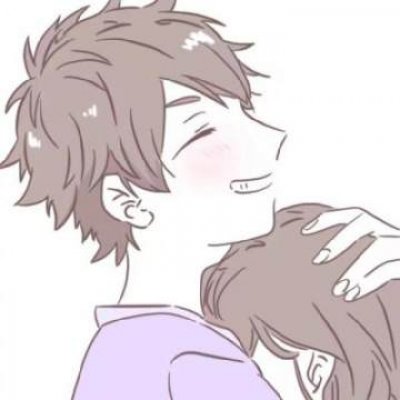 微信漫画情头一对两张高清图片