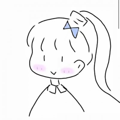 可爱小女孩简笔画头像图片