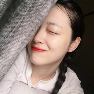女生乐观头像