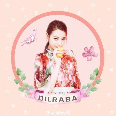 迪丽热巴qq头像可爱