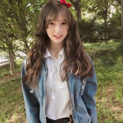 欧美小清新森系女头像图片