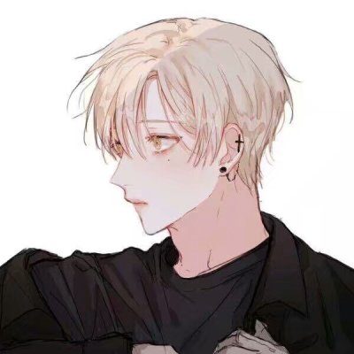 男头二次元高冷帅气图片