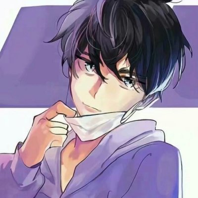 男生口罩头像动漫冷酷帅气图片