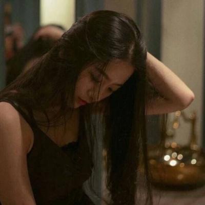 唯美忧郁头像女生小清新图片