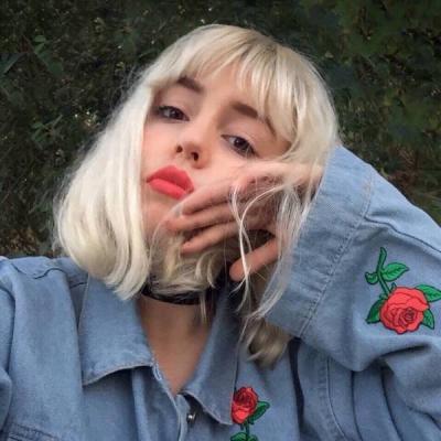 欧美小清新森系女头像图片