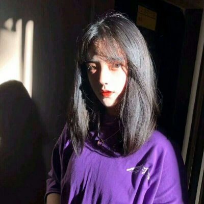 女生乐观头像