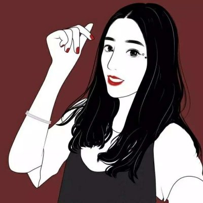 头像女高冷手绘