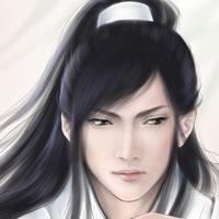 古风头像手绘图片美男