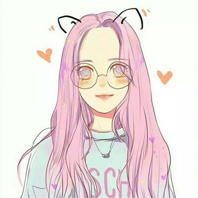 女生唯美头像手绘彩绘图片