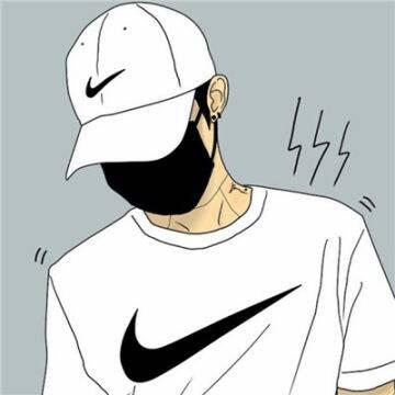 男生手绘头像