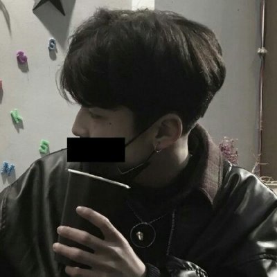 男生手机遮脸头像真人图片